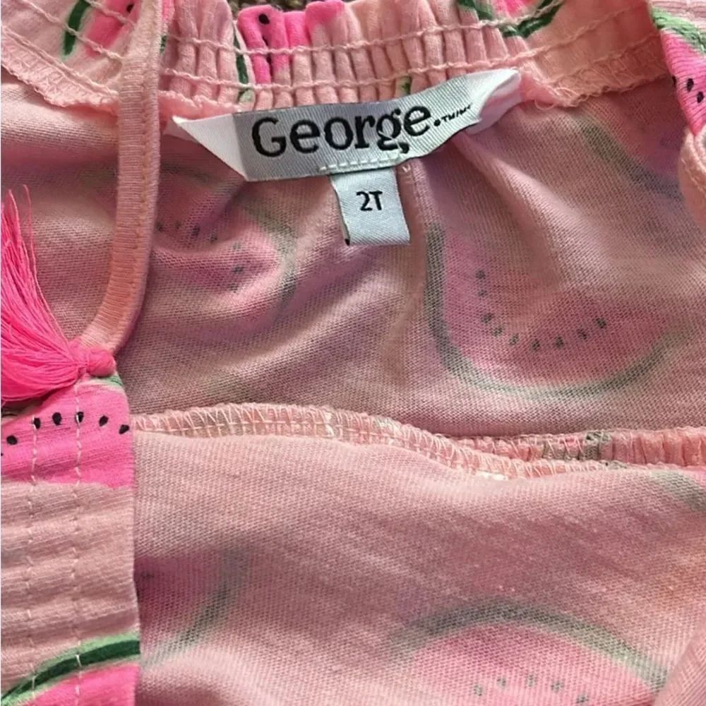 George Pink Watermelon Pattern Dress - Picture 2 of 2